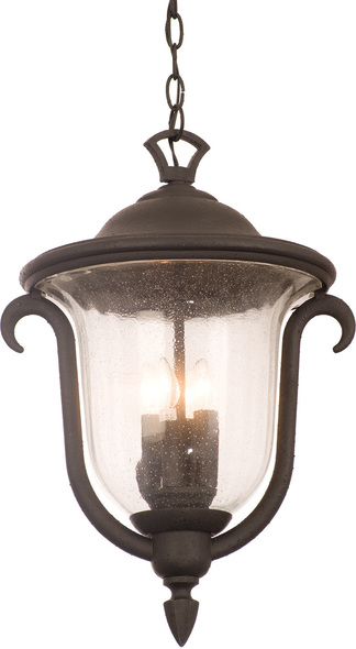 matte black kitchen light fixture Kalco Hanging Lantern   Gothic