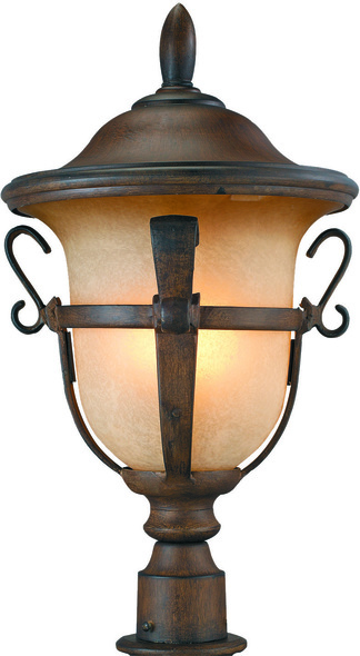 light lamp for wall Kalco Post Mount   Rustic Lodge