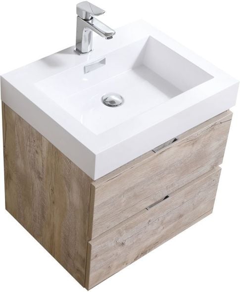 cost to replace bathroom vanity top KubeBath Nature Wood