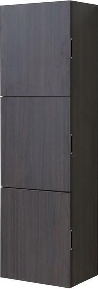  KubeBath Storage Cabinets High Gloss Gray Oak