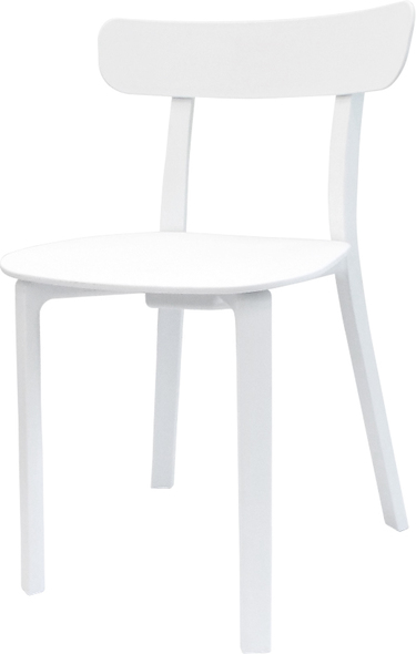 types of dining room chairs Lagoon Furniture Indoor Chair White