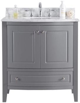 bathroom cabinets prices Laviva Vanity + Countertop Grey Transitional