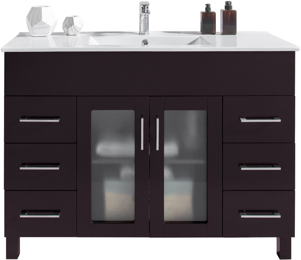 bathroom cabinet manufacturers Laviva Vanity + Countertop Bathroom Vanities Brown Contemporary/Modern