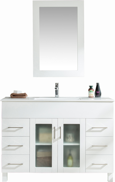 home hardware bathroom cabinets Laviva Vanity + Countertop White Contemporary/Modern