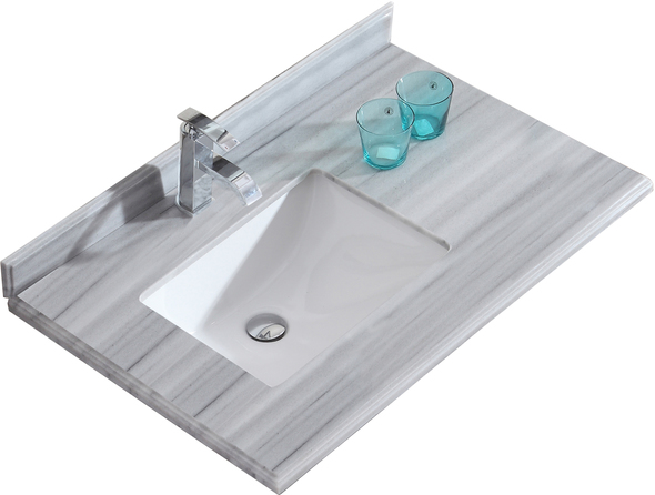 60 bathroom vanity top double sink Laviva Countertops N/A