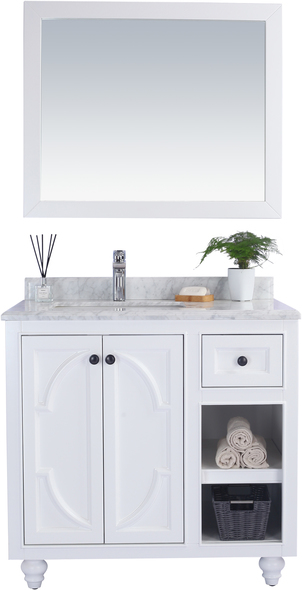 small sink unit bathroom Laviva Vanity + Countertop White Traditional