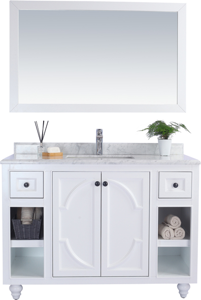 toilet with cupboard Laviva Vanity + Countertop White Traditional