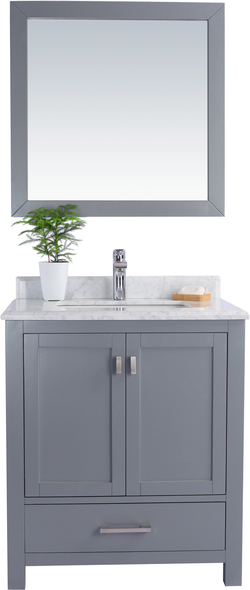 home hardware vanity cabinets Laviva Vanity + Countertop Grey Contemporary/Modern