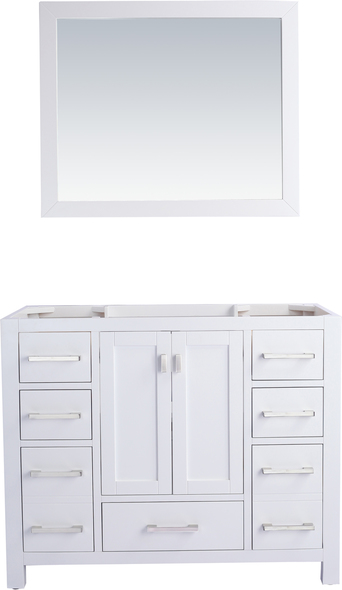 small 2 sink vanity Laviva Vanities White Contemporary/Modern