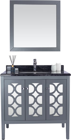small bathroom vanities with tops Laviva Vanity + Countertop Grey Contemporary/Modern