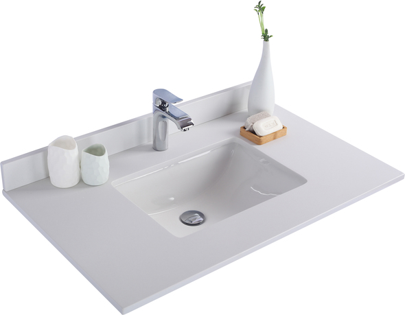 rectangle countertop sink Laviva Countertop N/A