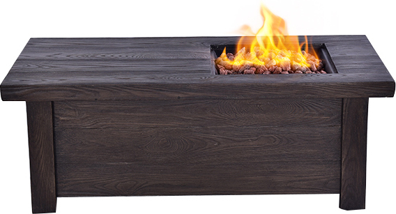 Lexora Firepit Fireplaces Wood Textured