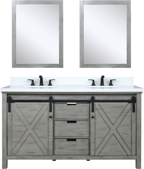 single sink vanity 30 inches Lexora Bathroom Vanities Ash Grey