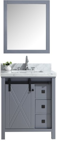 small vanity ideas Lexora Bathroom Vanities Dark Grey