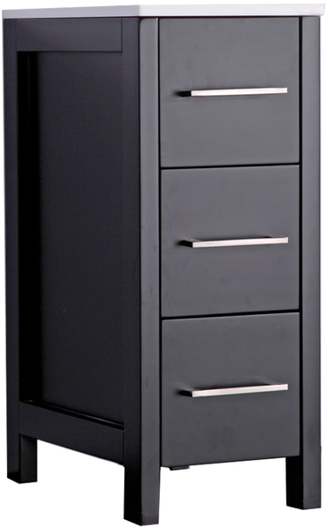 bathroom cabinet with drawers and doors MTD Storage Cabinets Espresso