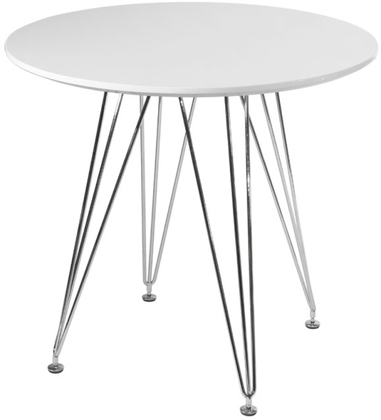 round dining table with bench ModMade table top Dining Room Tables White
