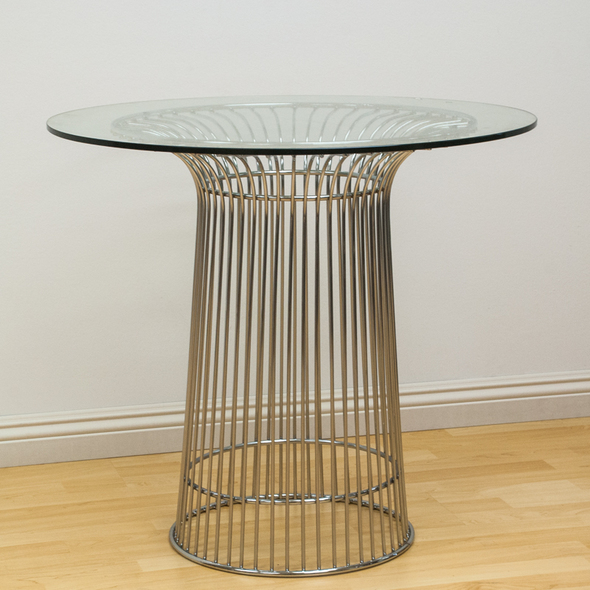 ModMade Table glass top Accent Tables Silver