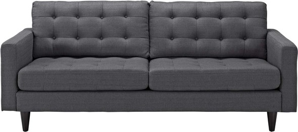 large l sofa Modway Furniture Sofas and Armchairs Gray