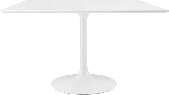 4 person dining room table Modway Furniture Bar and Dining Tables White