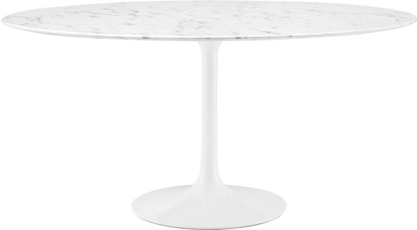 white dining table and bench set Modway Furniture Bar and Dining Tables White