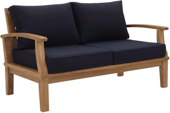 couch with sofa Modway Furniture Daybeds and Lounges Natural Navy