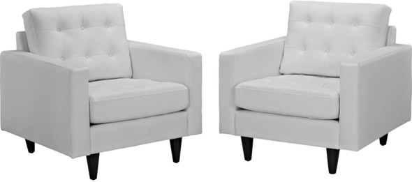 accent lounge chair modern Modway Furniture Sofas and Armchairs White