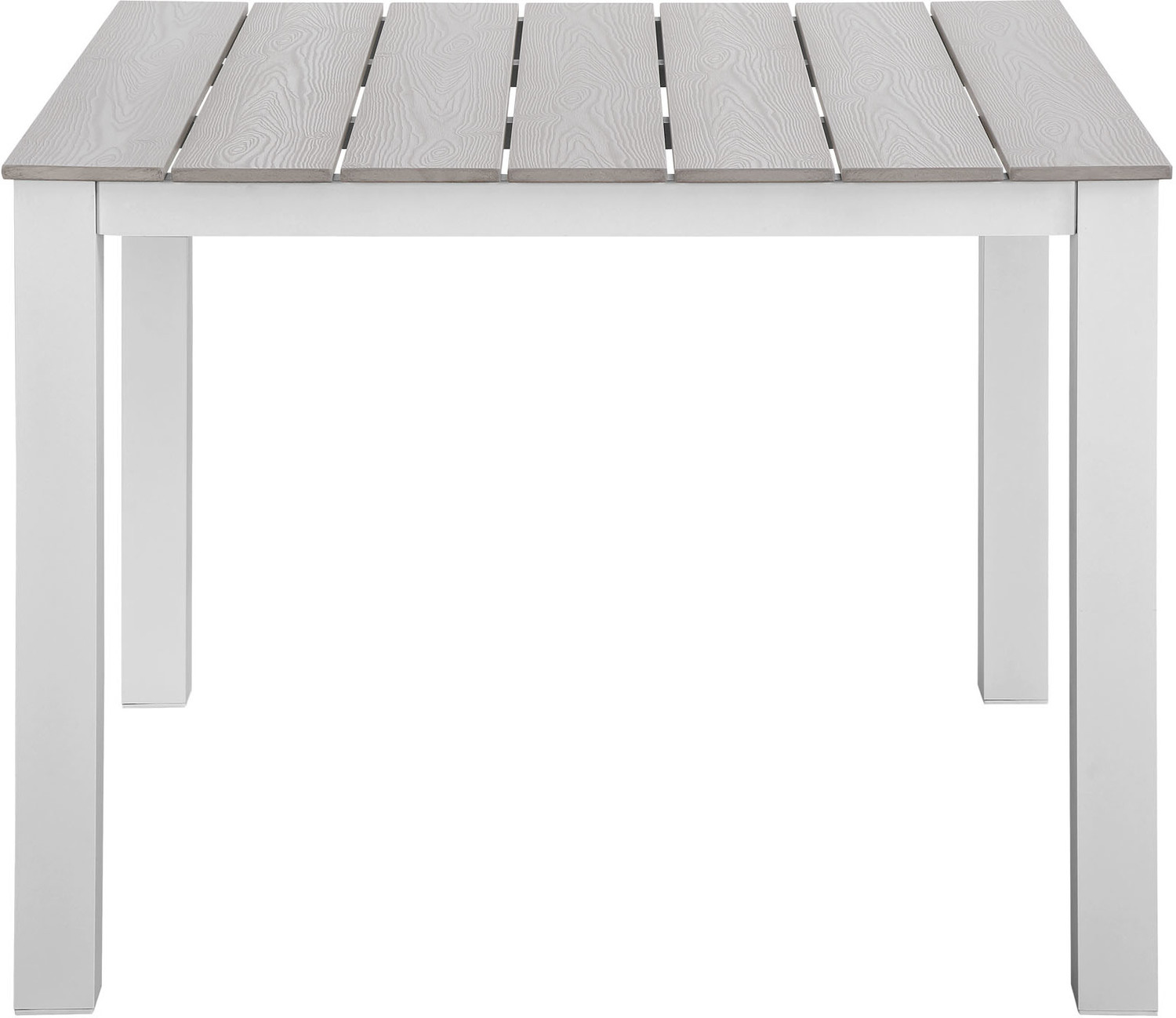  Modway Furniture Bar and Dining Dining Room Tables White Light Gray
