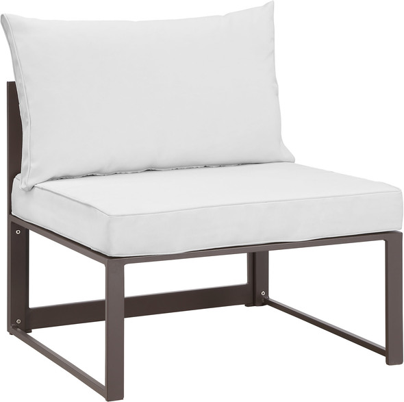 gray sectional outdoor furniture Modway Furniture Sofa Sectionals Brown White