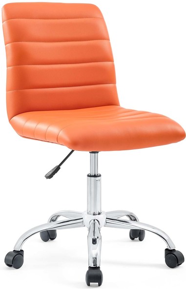 conference chairs with wheels Modway Furniture Office Chairs Orange