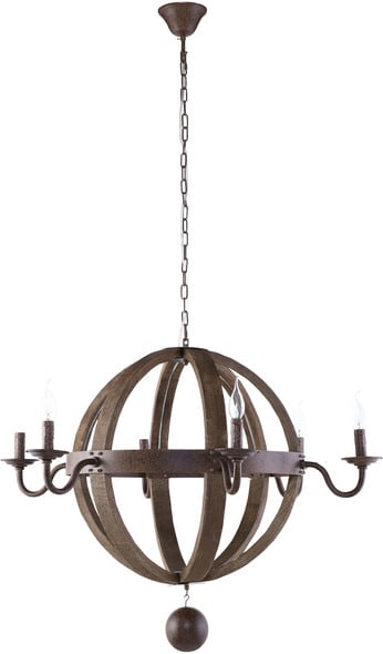 Modway Furniture Ceiling Lamps Chandelier Antique Brass