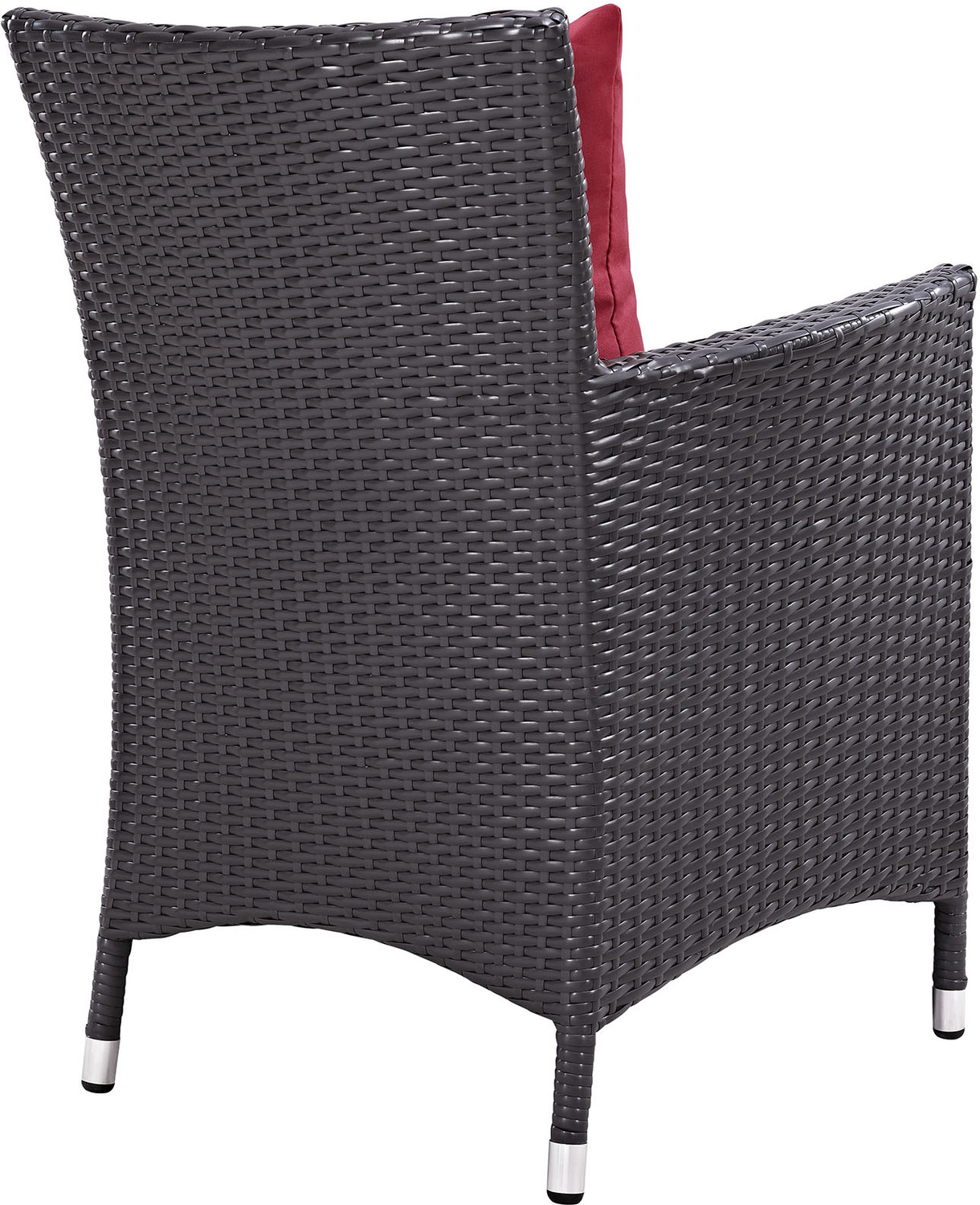  Modway Furniture Bar and Dining Dining Room Chairs Espresso Red