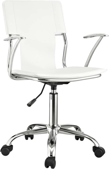 drafting stool with arms Modway Furniture Office Chairs Office Chairs White