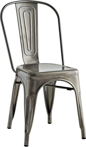primitive dining chairs Modway Furniture Dining Chairs Gunmetal