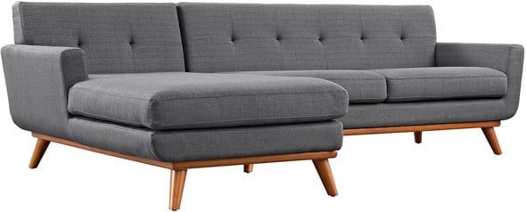 sectional sofas near me for sale Modway Furniture Sofas and Armchairs Gray