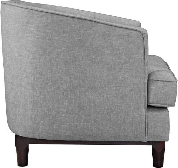  Modway Furniture Sofas and Armchairs Chairs Light Gray