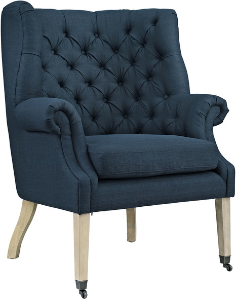 modern navy accent chair Modway Furniture Lounge Chairs and Chaises Azure