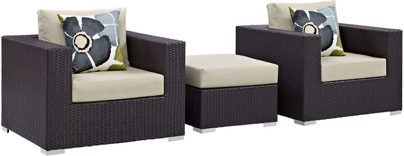 ora furniture Modway Furniture Sofa Sectionals Espresso Beige