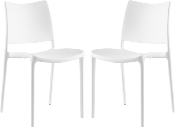 velvet dining chairs Modway Furniture Dining Chairs White