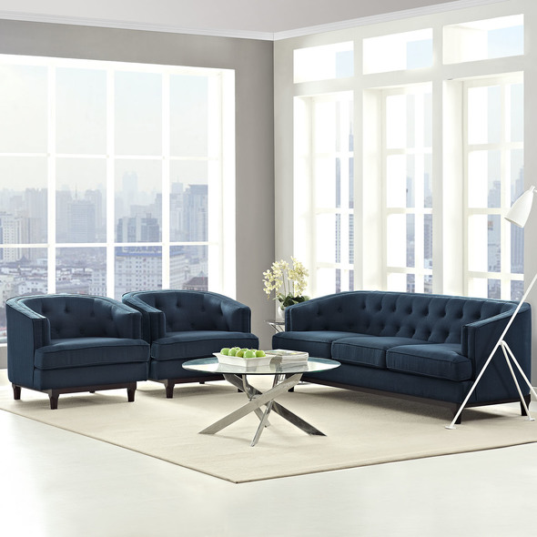  Modway Furniture Sofas and Armchairs Sofas and Loveseat Azure