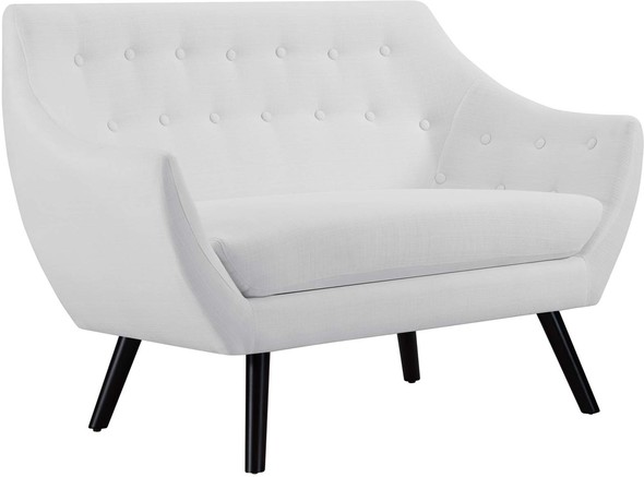 Modway Furniture Sofas and Armchairs Sofas and Loveseat White