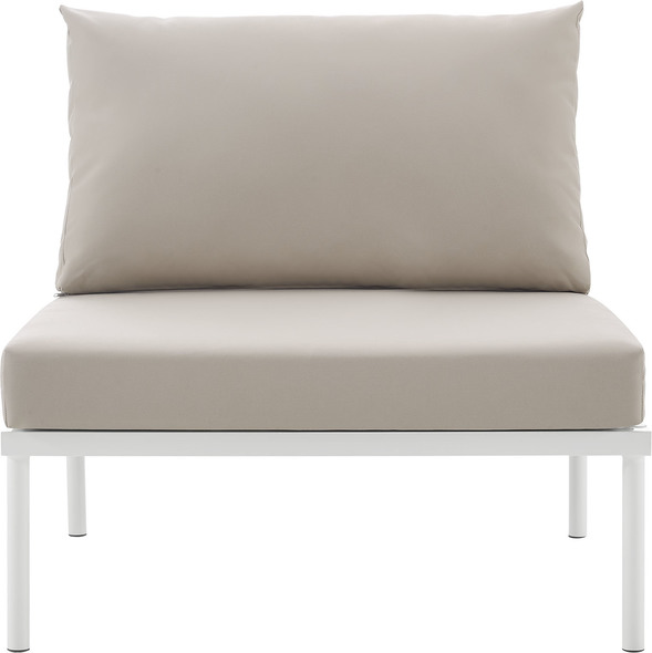  Modway Furniture Sofa Sectionals Outdoor Chairs and Stools White Beige