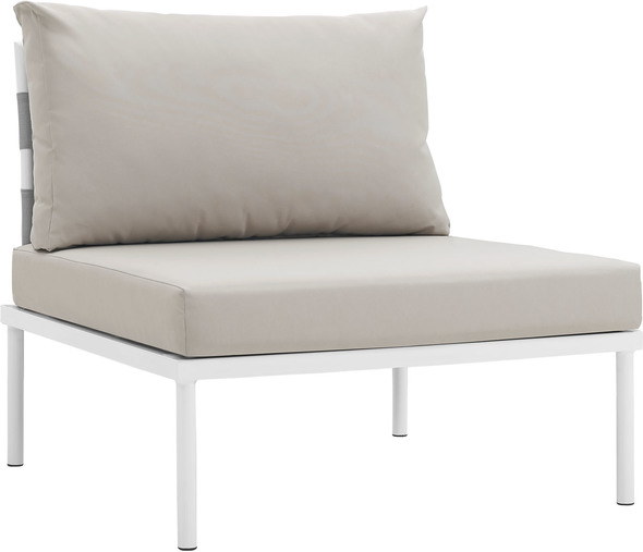  Modway Furniture Sofa Sectionals Outdoor Chairs and Stools White Beige