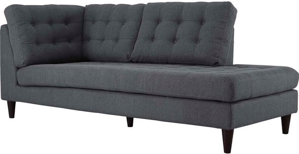 modern style sofa Modway Furniture Sofas and Armchairs Gray