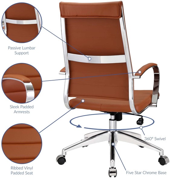  Modway Furniture Office Chairs Office Chairs Terracotta