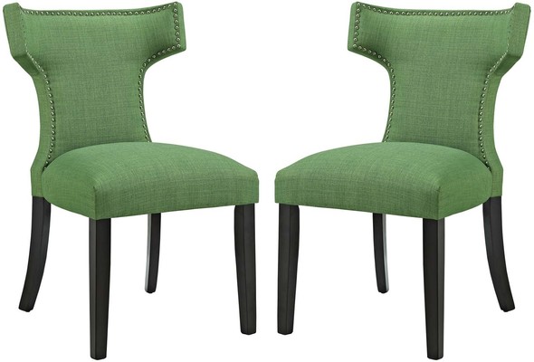 custom upholstered dining chairs Modway Furniture Dining Chairs Kelly Green