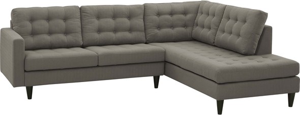 sectional sofa with storage and pull out bed Modway Furniture Sofa Sectionals Granite