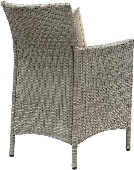  Modway Furniture Bar and Dining Dining Room Chairs Light Gray Beige