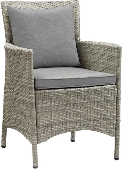  Modway Furniture Bar and Dining Dining Room Chairs Light Gray Gray
