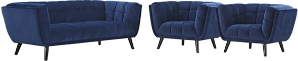 small black sectional sofa Modway Furniture Sofas and Armchairs Navy