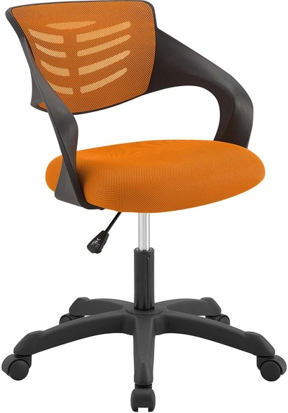 high office chair with arms Modway Furniture Office Chairs Orange